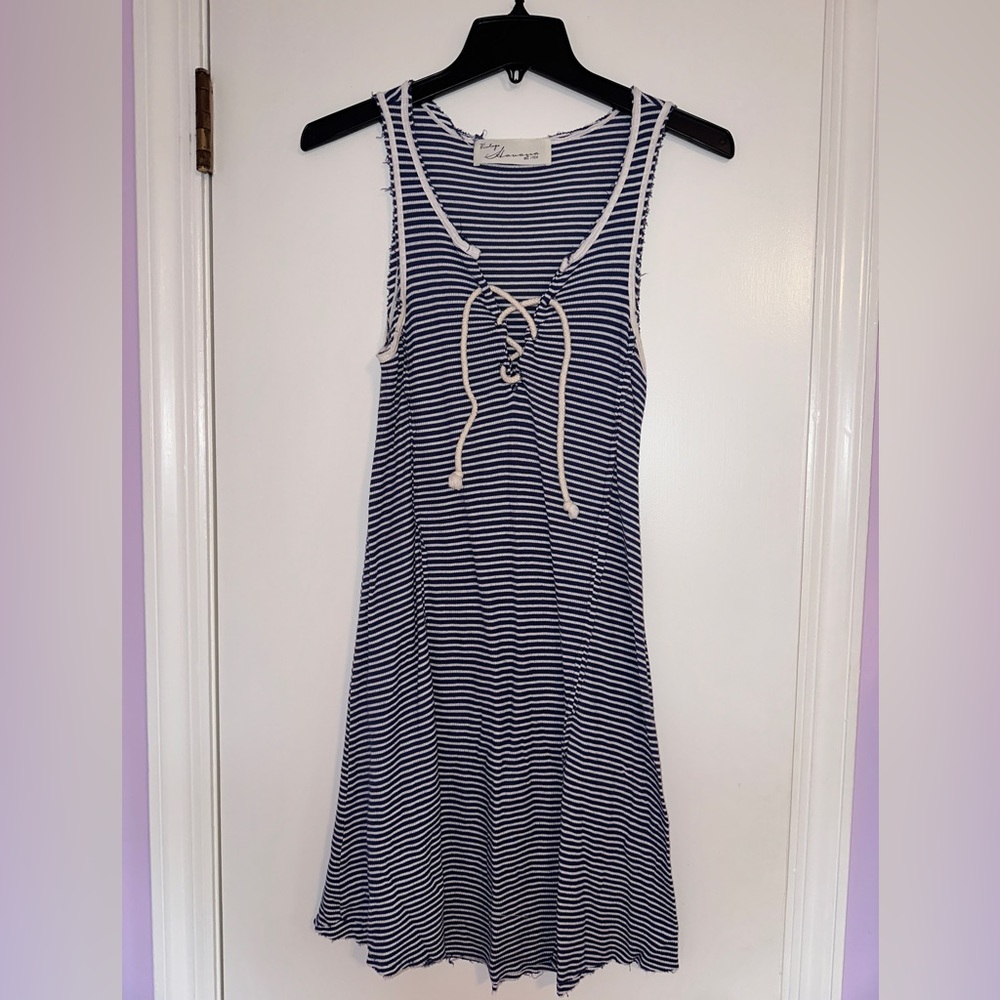 Vintage Havana Striped shift dress